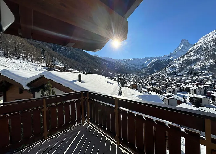 Appartement Modern Self-catering With Matterhorn Views Zermatt