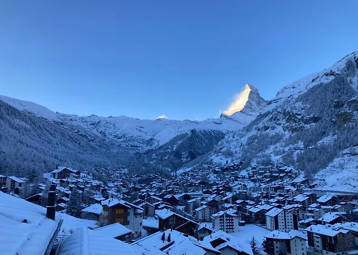 Appartement Modern Self-catering With Matterhorn Views Zermatt